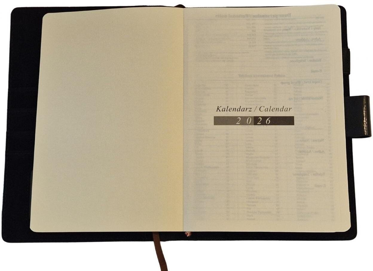 Wkład wymienny kalendarz 2026 B6 dzienny EDUKAMP