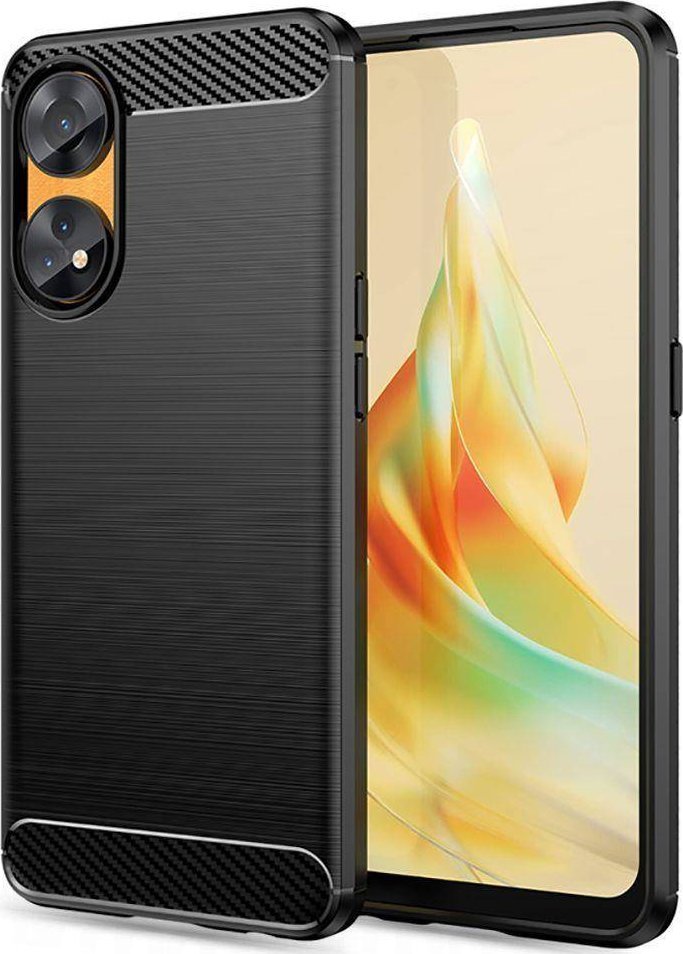 Tech-Protect Etui OPPO RENO 8T Tech-Protect TPU Carbon czarne