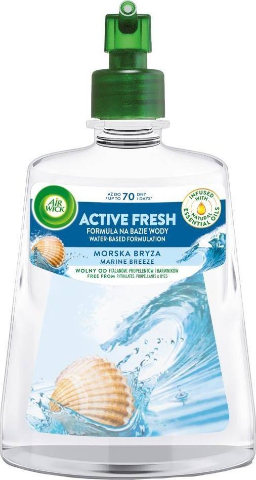 Air Wick Active Fresh wkład do automatycznego odświeżacza powietrza Morska Bryza 228 ml