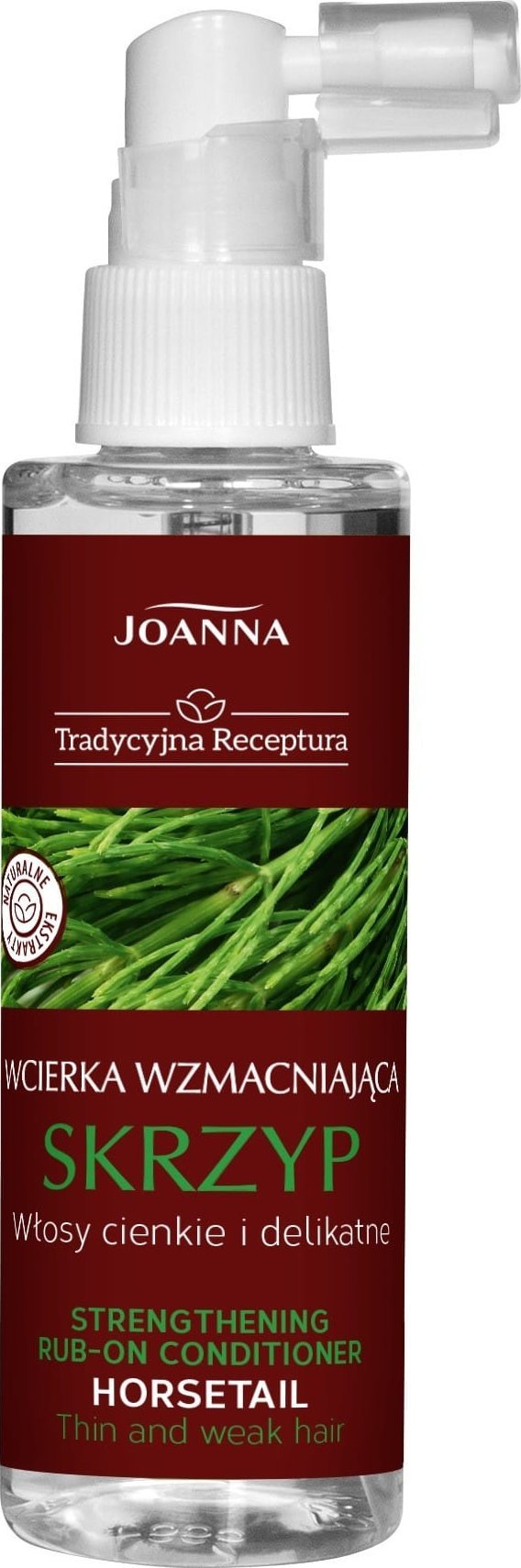 Joanna JOANNA Tradycyjna Receptura Wcierka wzmacniająca Skrzyp - włosy cienkie i delikatne 100 ml