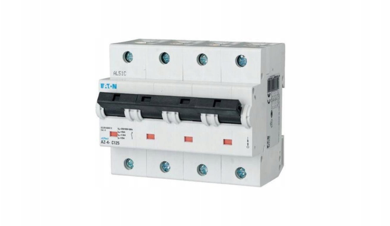 Wyłącznik nadprądowy 4P C 20A 25kA AC AZ-4-C20 211772