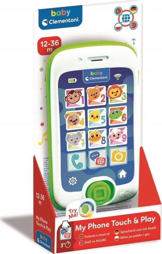 CLE BABY mówiący smartfon dotykowy 17531