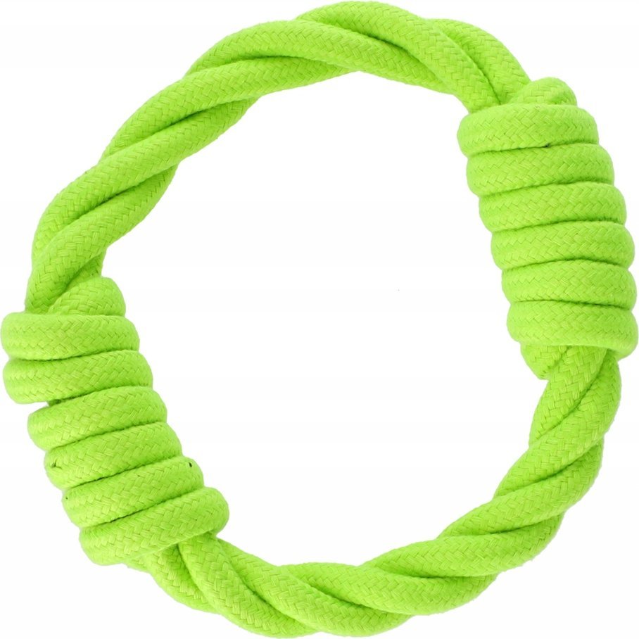 Dingo Dingo Zabawka dla psa - Ringo zaplatane Energy 18cm zielone