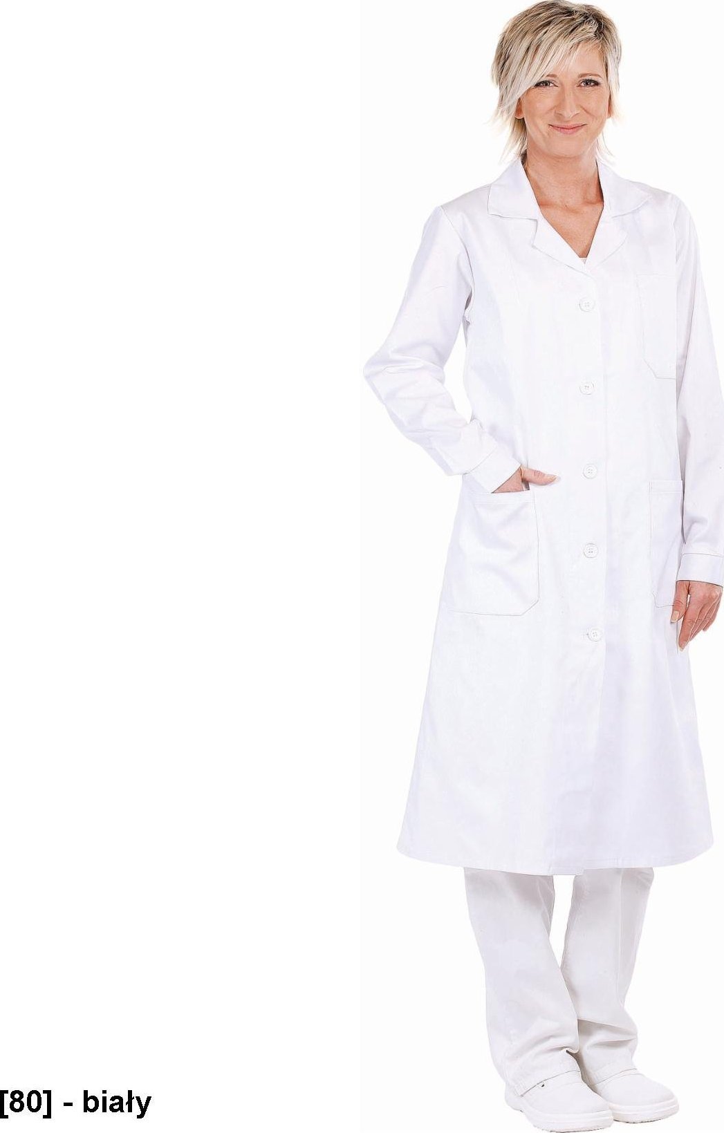 CERVA VERIS - damski fartuch roboczy z długim rękawem 44