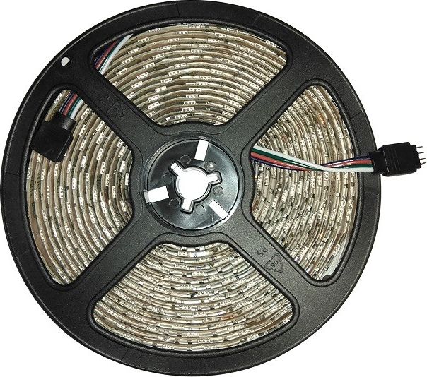 Taśma LED Abilite SMD5050 5m 60szt./m 14.4W/m 12V RGB multikolor (5901583547638)