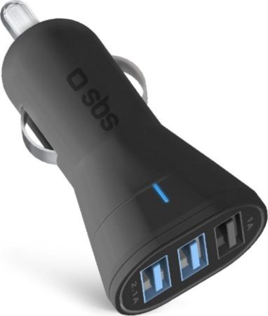 Ładowarka SBS Mobile 3x USB-A 4.1 A (TECR3USB41AFAST)