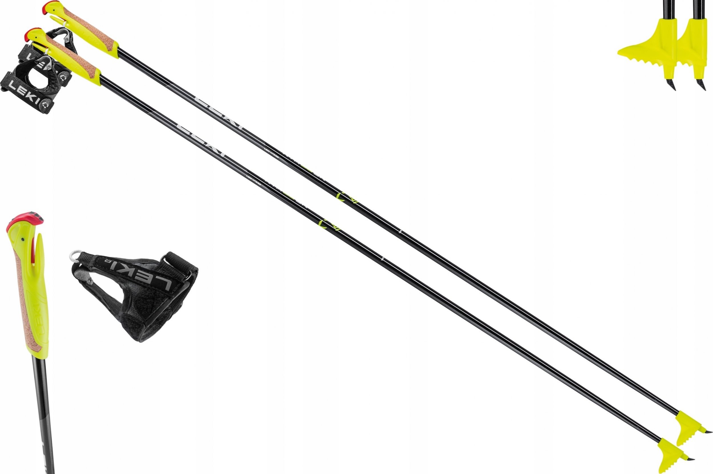 Leki LE KIJ XTA 5.5 Jr. neon 130