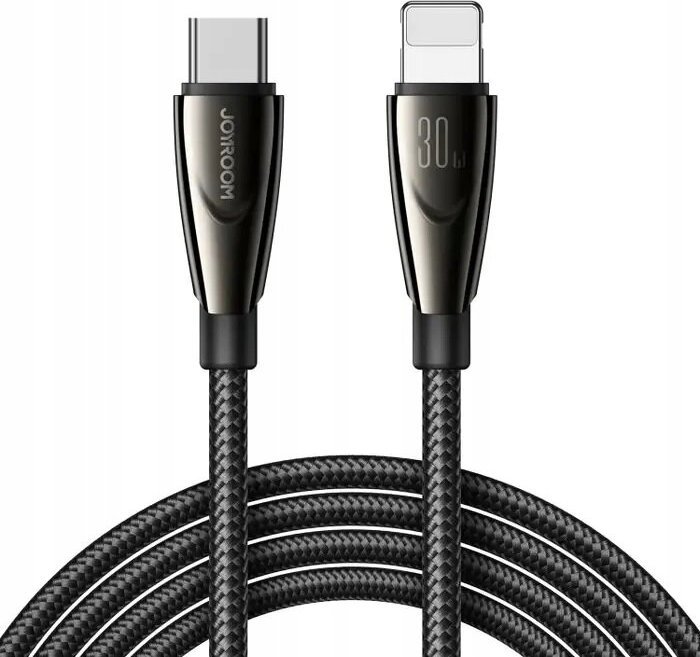 Kabel USB Joyroom USB-C - Lightning 1.2 m Czarny (JYR850)
