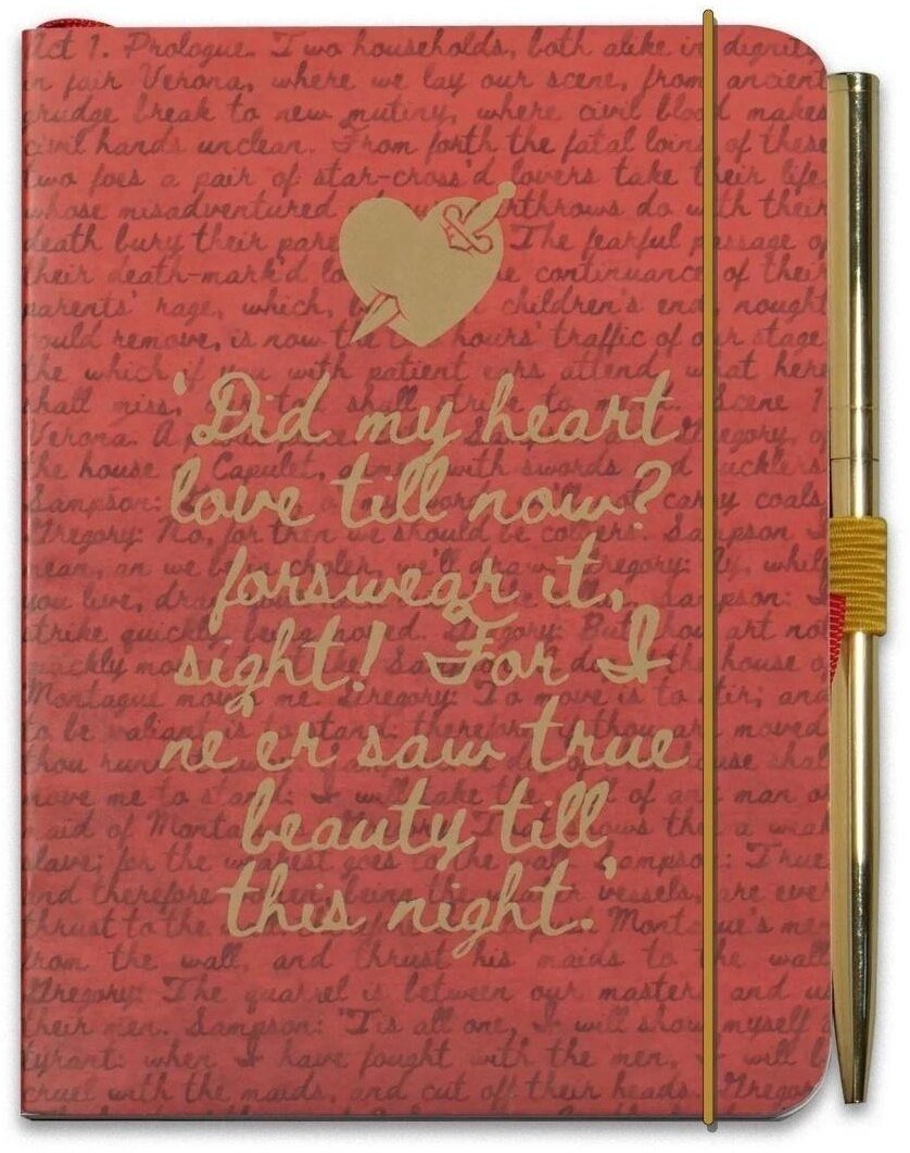 Szekspir Notatnik A6 z długopisem Romeo i Julia