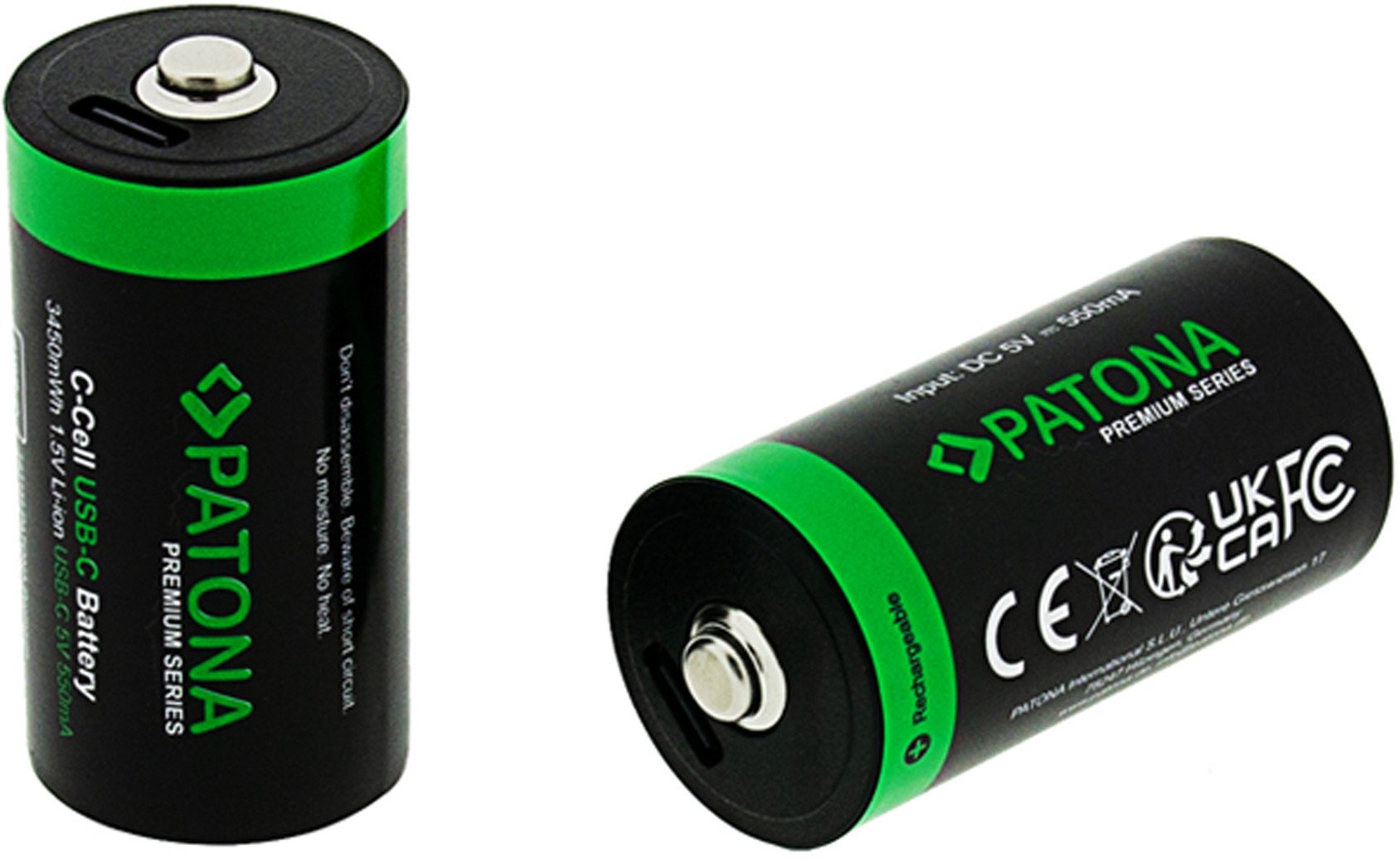 PATONA LR14 Bateria do ponownego naładowania Lit