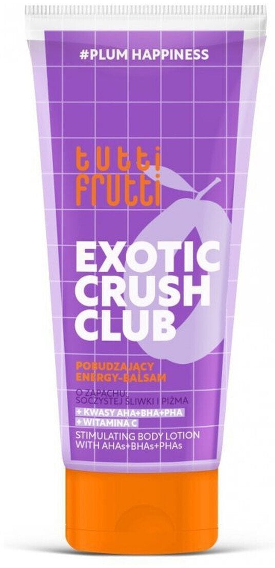 Farmona Tutti Frutti Exotic Crush Club Stymulujący Energy - Balsam Soczysta Śliwka i Piżmo 200ml