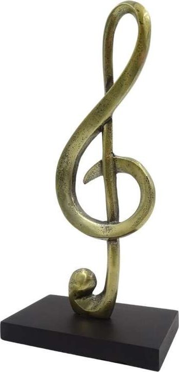 Giftdeco Statuetka klucz wiolinowy - prezent dla muzyka MUS-21