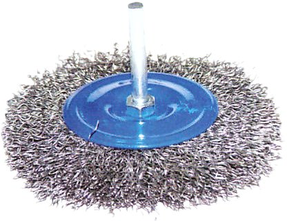 Condor Szczotka druciana tarczowa z trzpieniem 120mm