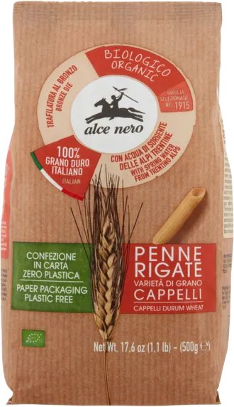 Makaron Penne Rigate S. Cappelli 500g - Alce Nero