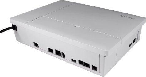 System przekazu sygnału AV Agfeo ES 548 6 + 6 IP Kanały do wykupienia na licencję Montaż na ścianie 24 IP/Urządzenia systemowe w puli 2 Digitalports 8