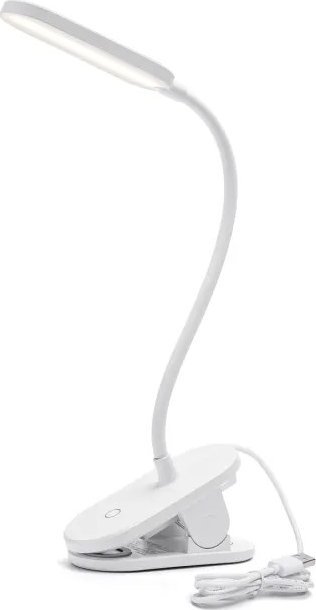 Lampka biurkowa Aigostar Lampa biurkowa na klips LED z wtyczką USB Lampa zaciskowa LED z wtyczką