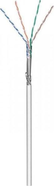 Goobay Goobay 68709 CAT 5e network cable, SF/UTP, grey, 100 m