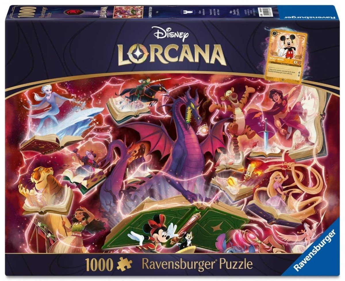 Puzzle 2D: Lorcana Ruby 1000el