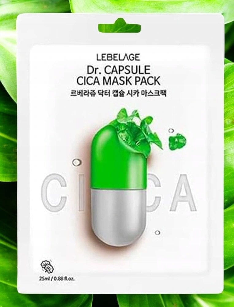 LEBELAGE Maseczka w pachcie Dr. Capsule Cica