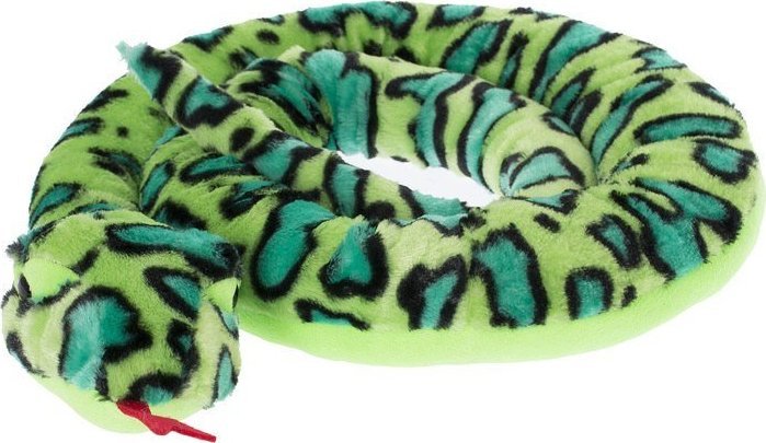 Teddykompaniet Pluszak Wąż, zielony 200cm