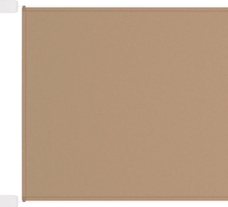 vidaXL vidaXL Markiza pionowa, kolor taupe, 180x1000 cm, tkanina Oxford
