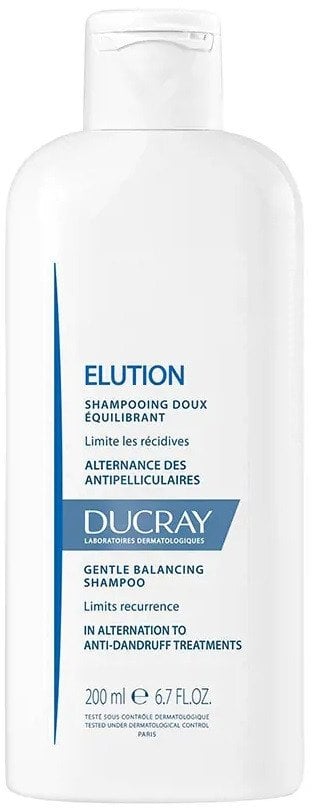 DUCRAY Elution delikatny szampon przywracający równowagę skórze głowy 200ml