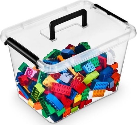 ORPLAST POJEMNIK PLASTIKOWY Z POKRYWĄ I UCHWYTEM 19L