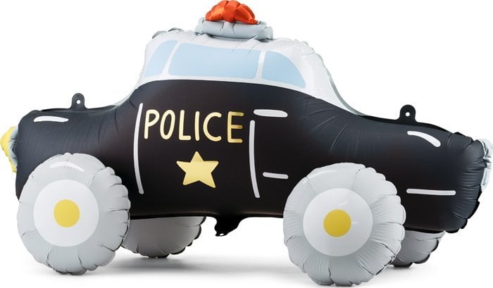 Balon fol.stojący Wóz Policyjny mix 90x41cm 60821