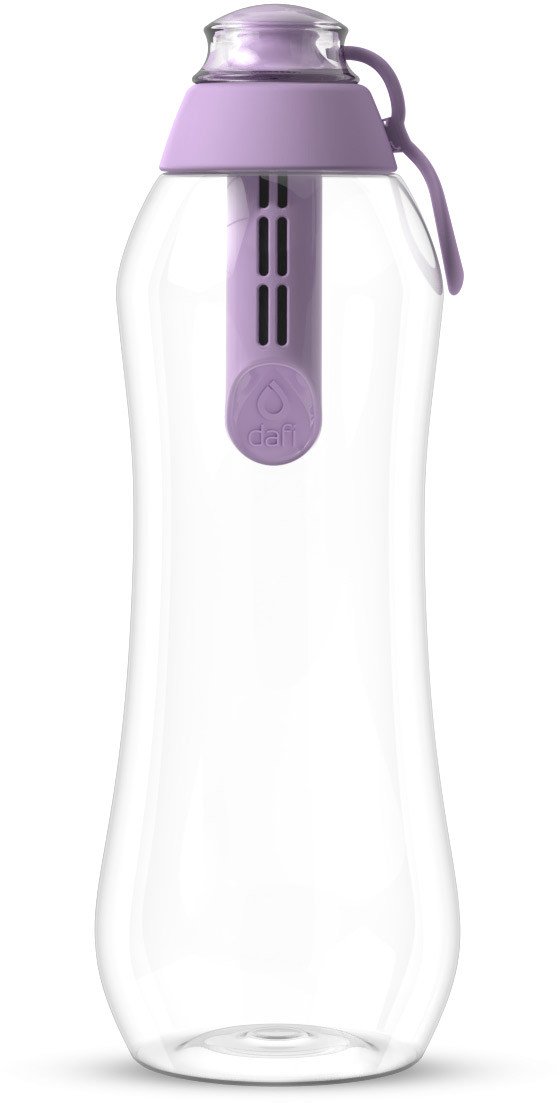 Butelka filtrująca Dafi SOFT jagodowa 0,7l z 5 filtrami węglowymi