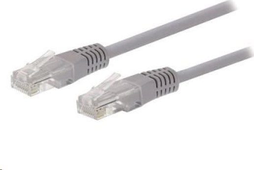 C-Tech Kabel C-TECH patchcord Cat5e, UTP, šedý, 25m