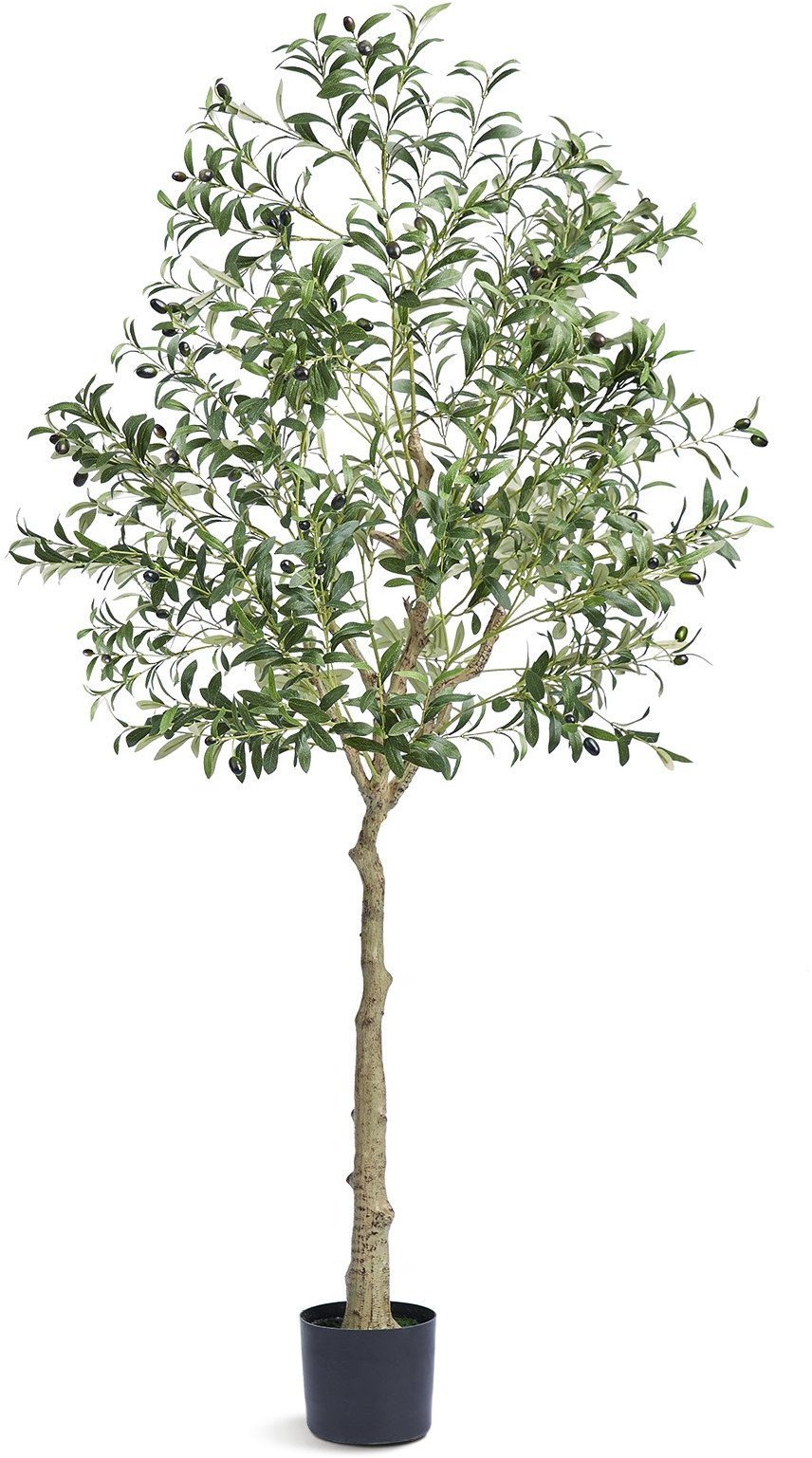 Drzewo oliwne sztuczne drzewko ozdobne drzewo oliwka 179 cm