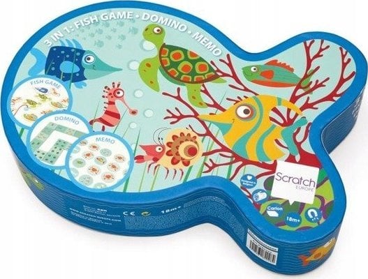 Teka Gra Łowimy Rybki 3w1