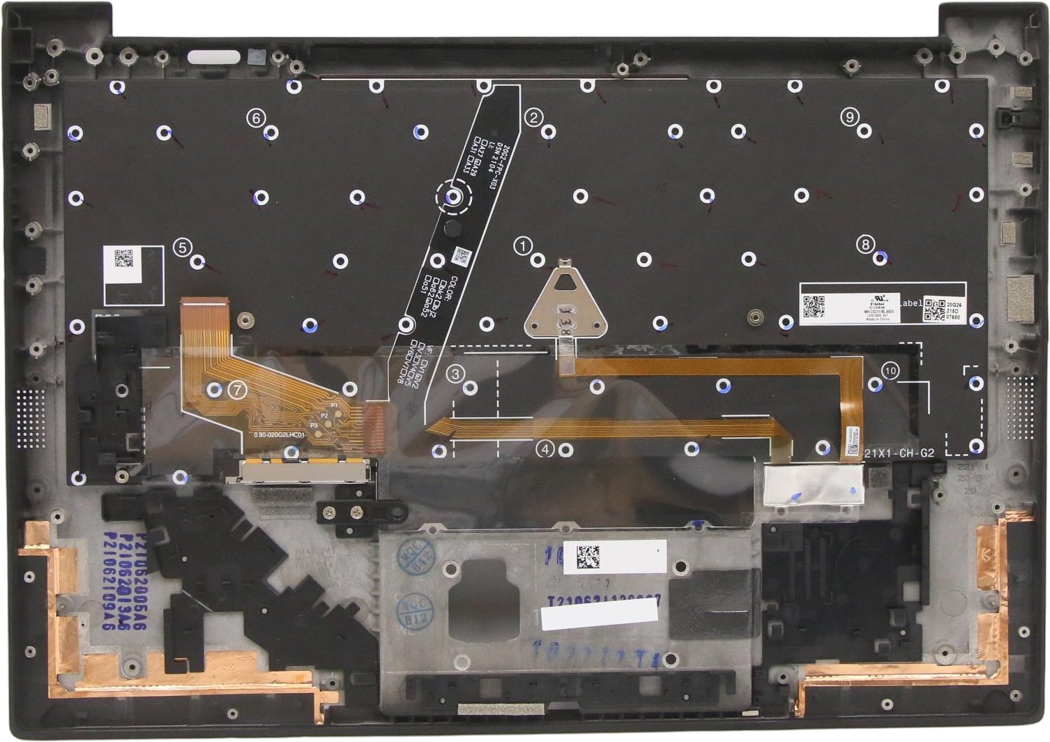 Lenovo 5M11C53363 części zamienne do notatników Cover + keyboard