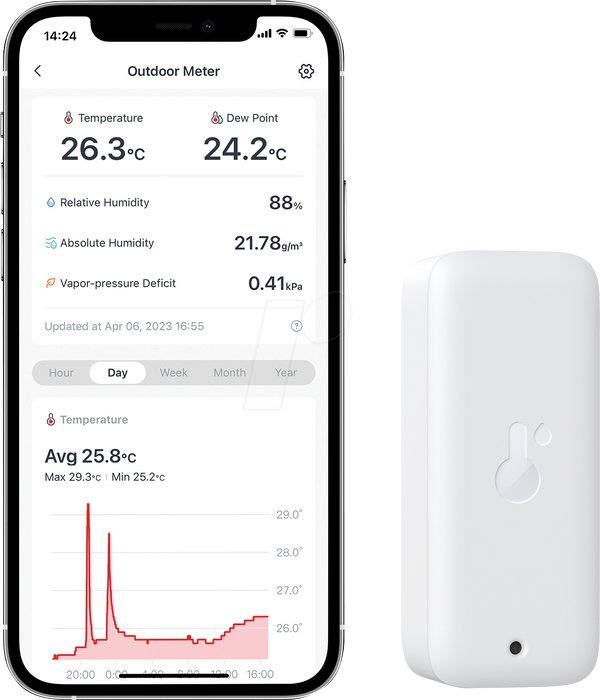 SwitchBot Smart Bundle 3er Pack Thermo-Hygrometer & Hub Mini