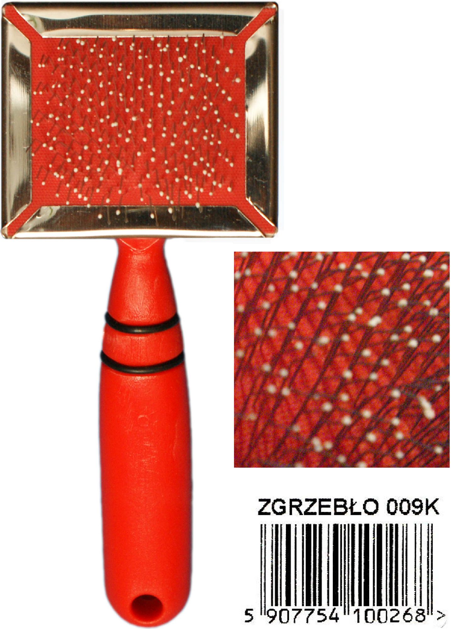 LESSIE-LAND ZGRZEBŁO Z KULKĄ 009/K