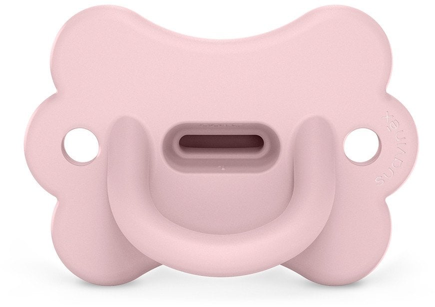 SUAVINEX - 308911-SMOCZEK 100% SILIKONOWY FIZJOLOGICZNY SX PRO/MOTYLEK/0-6M/RÓZOWY/COLOUR ESSENCE