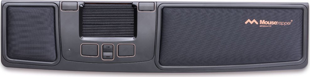 Mysz Mousetrapper Mousetrapper Advance 2.0 Mouse Black/Coral USB-A, USB Type-A, 2000 DPI, Black, Coral, Grey