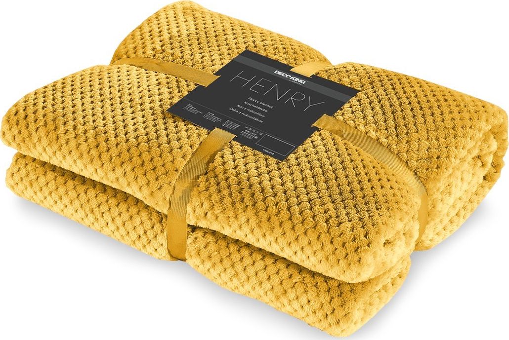 Decoking DecoKing KOC Z MIKROFIBRY HENRY MUSTARD 170x210