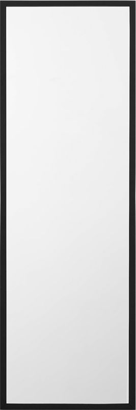 Beliani Lustro stojące czarne Torcy