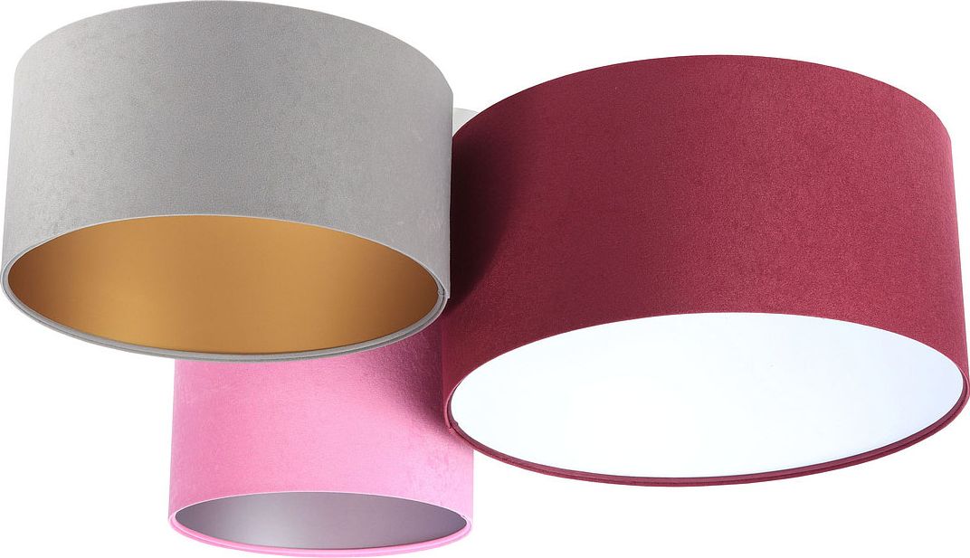 Lampa sufitowa Lumes Trójkolorowa plafoniada nad stół - EXX65-Nevia