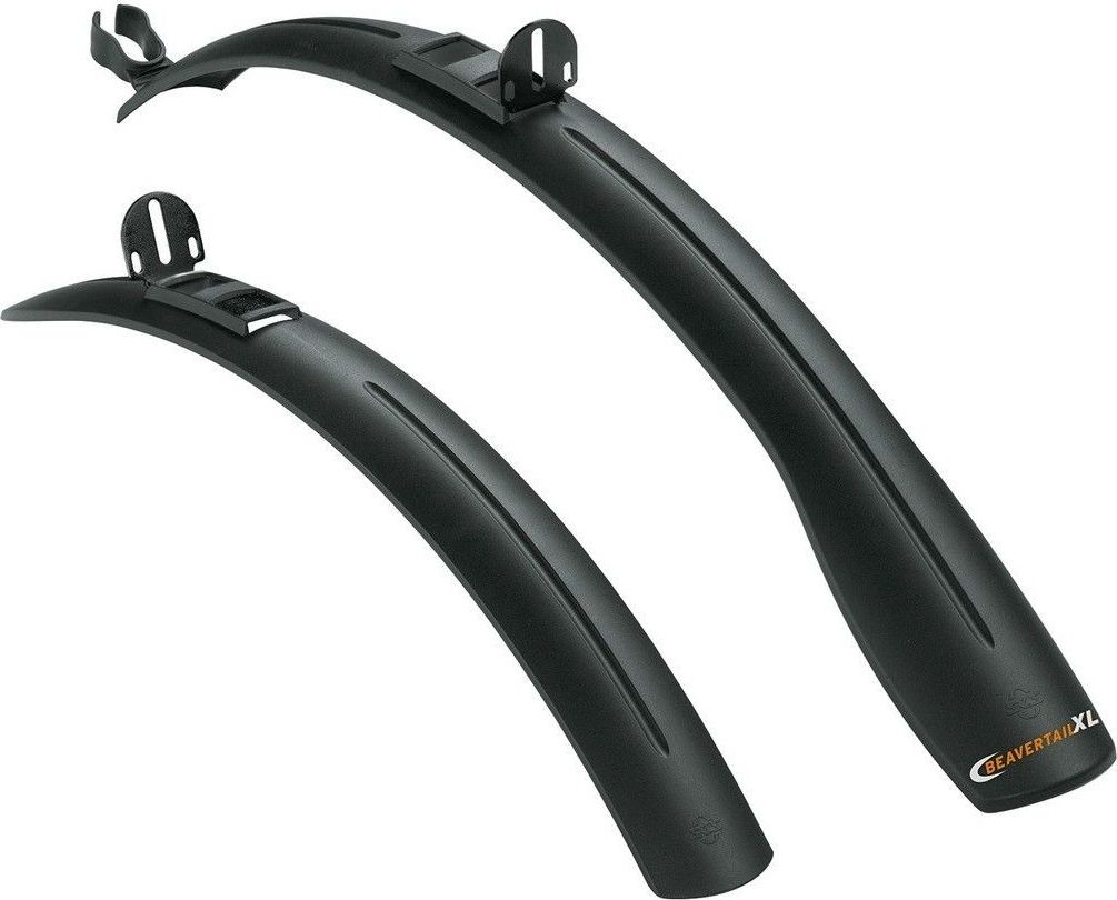 SKS Błotniki SKS BEAVERTAIL XL 26"-28" czarne zestaw uniwersalny