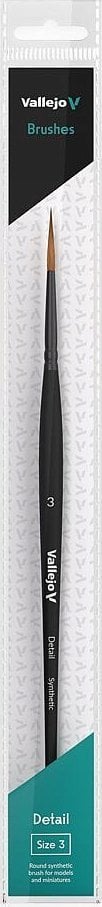 Vallejo Vallejo: B02003 - Detail - Round Brush - Synthetic 3