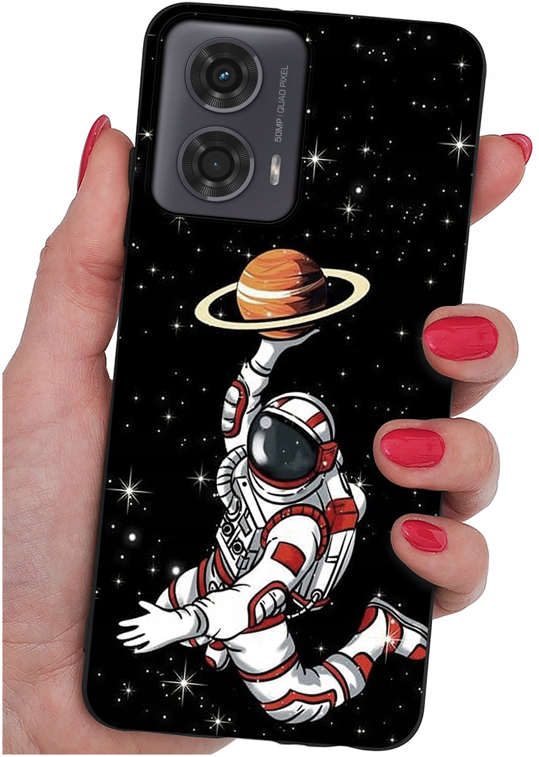 Etui do Motorola Moto G24 |G24 POWER |G04 |E14 WZORY |SILIKONOWE MATT SZKŁO