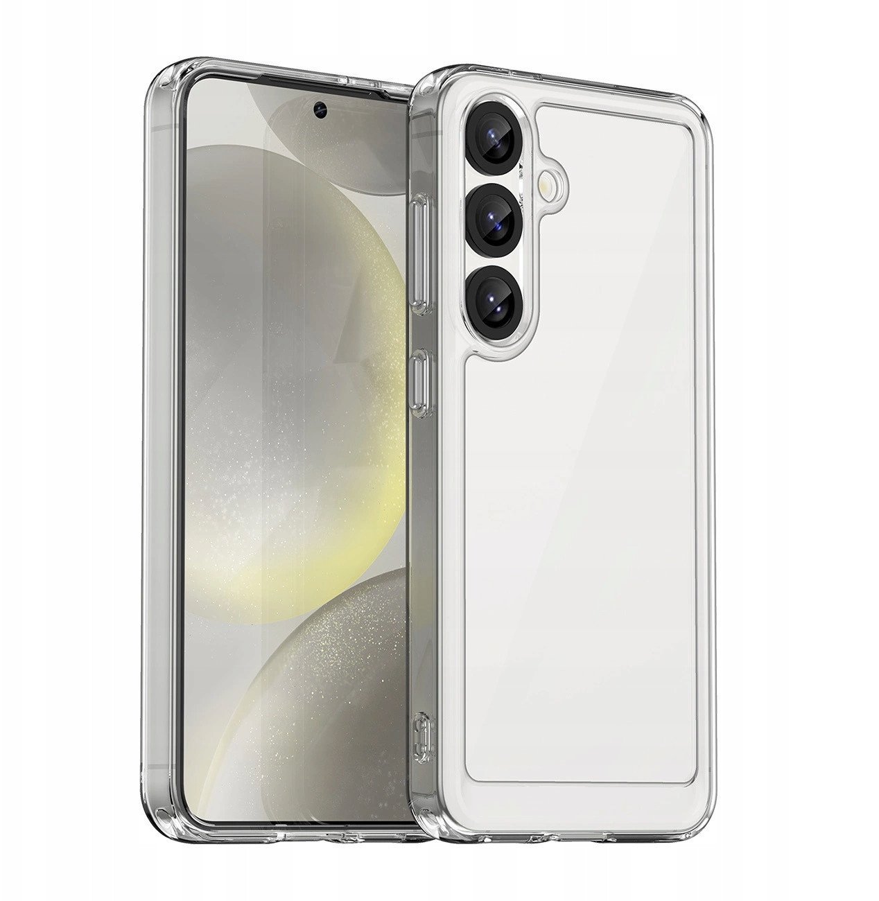 Etui Outer Space Case z żelową ramką na Xiaomi Redmi Note 14 Pro 5G - przezroczyste