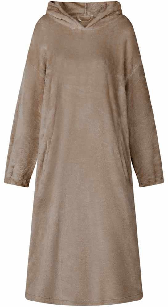vidaXL Bluza-koc Camel m Flanela