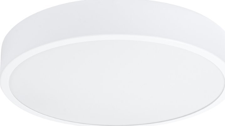 Lampa sufitowa Sollux Lighting SOLLUX Plafon ONYX 40 biały LED 3000K 1 x LED SL.1245