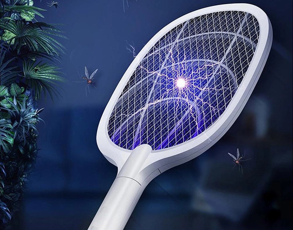 Verk Elektryczna łapka packa na muchy owady lampa uv