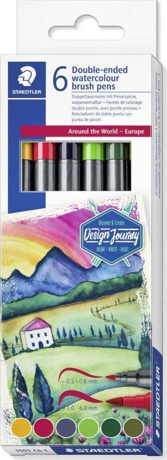 Staedtler STAEDTLER "Design Journey" Around the world Europa Set retail