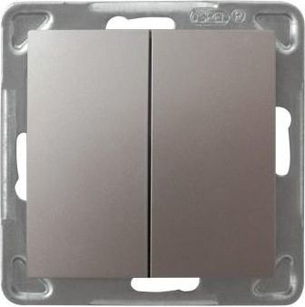 Ospel Łącznik podwójny Impresja schodowy tytan (ŁP-10Y/m/23)