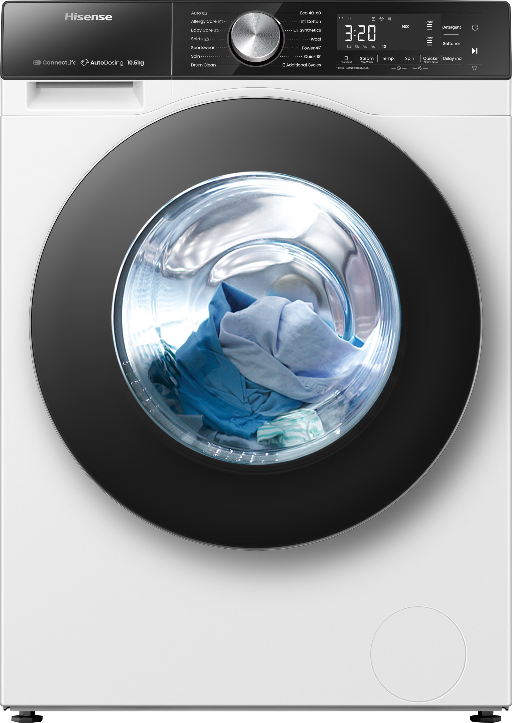 Pralka Hisense WF5S1045BW